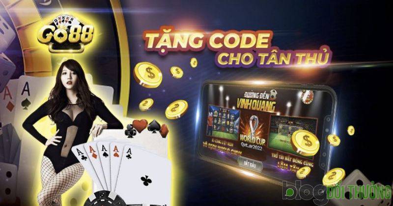 Nhận giftcode Go88 tân thủ