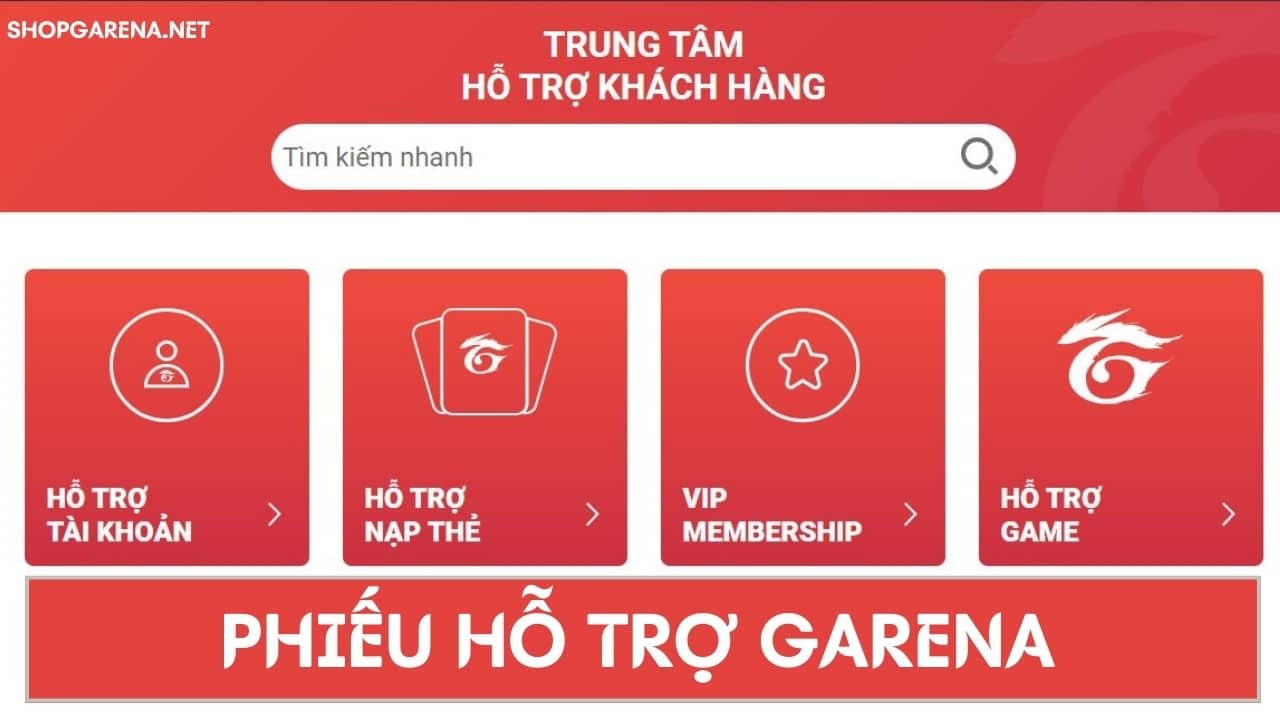 Phieu Ho Tro Cua Garena