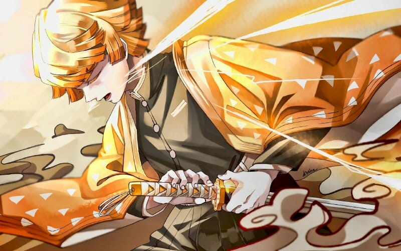 Hinh Nen Zenitsu Ngau
